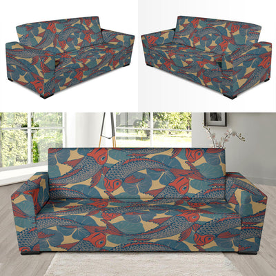 Pisces Pattern Print Design A01 Sofa Slipcover