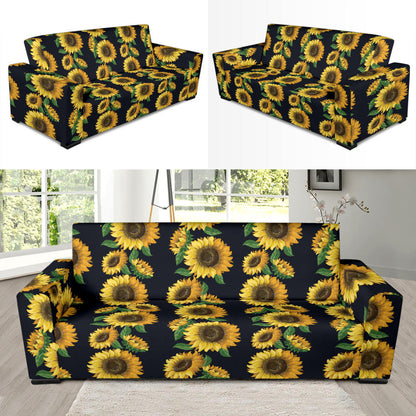 Sunflower Print Design LKS306 Sofa Slipcover