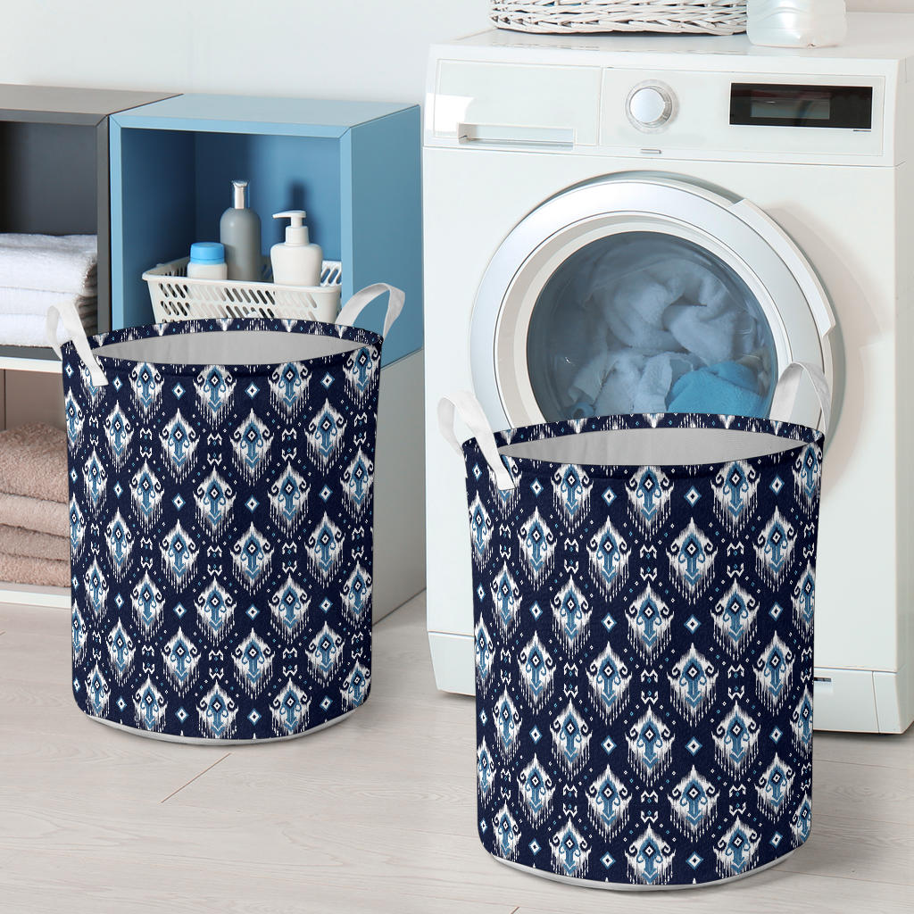 Ethnic Ornament Print Pattern Laundry Basket