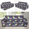 Rainbow Pattern Print Design A05 Sofa Slipcover