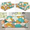 Mountain Pattern Print Design 02 Sofa Slipcover