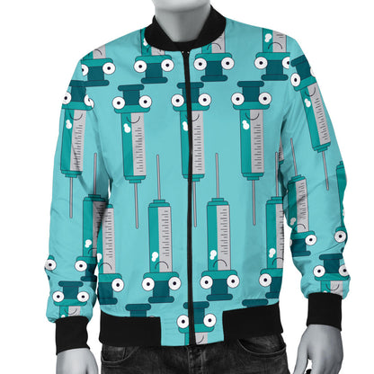 Phlebotomist Concept Design Men Bomber Jacket