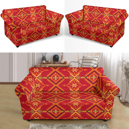 Southwest Pattern Print Design LKS305 Loveseat Couch Slipcover