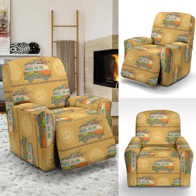 Hippie Van Print Design LKS304 Recliner Slipcover