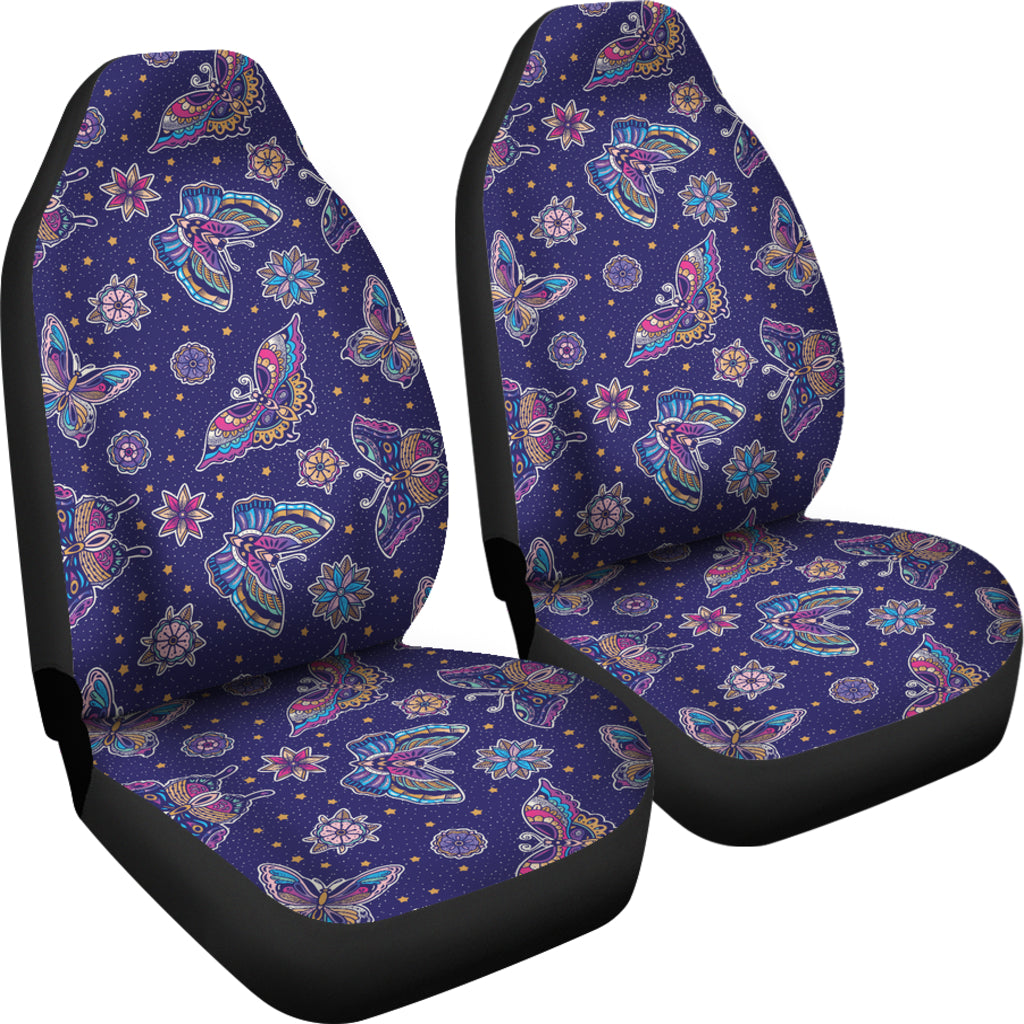 Butterfly Print Design LKS303 Car Seat Covers