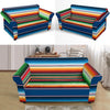 Serape Print Design LKS303 Loveseat Couch Slipcover