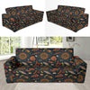 Barbecue Pattern Print Design 02 Sofa Slipcover