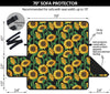 Sunflower Realistic Print Pattern Sofa Cover Protector