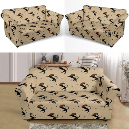 Ancient Greek Print Design LKS3011 Loveseat Couch Slipcover