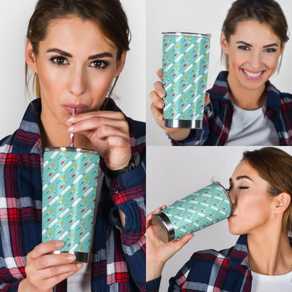 Phlebotomist Medical Print Tumbler
