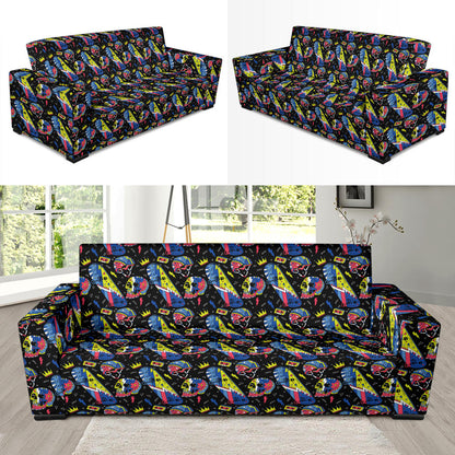 Skateboard Print Design LKS304 Sofa Slipcover