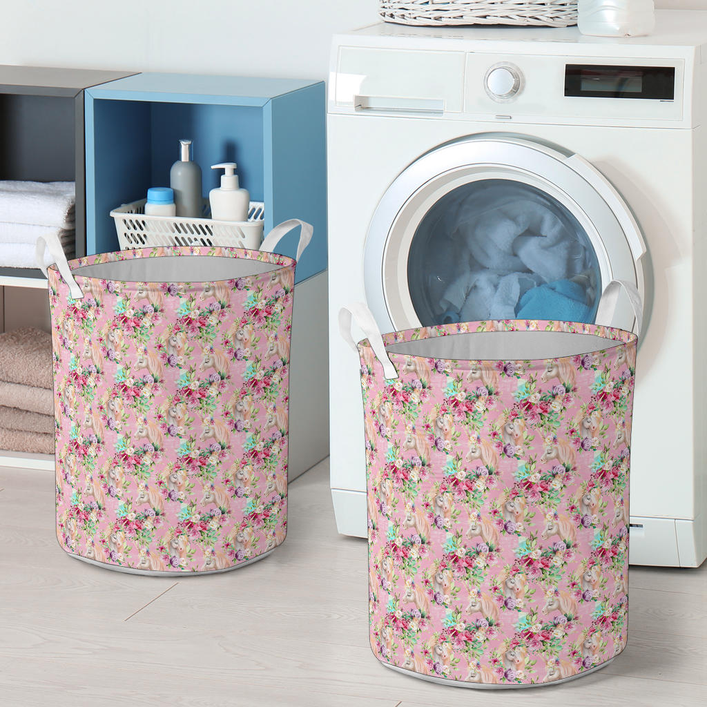Unicorn Princess with Rose Laundry Basket