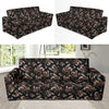 Bee Pattern Print Design 04 Sofa Slipcover