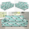 Pigeon Pattern Print Design 02 Sofa Slipcover