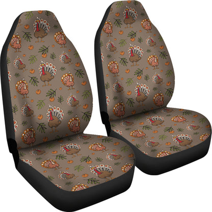 Thanksgiving Print Design LKS306 Car Seat Covers