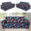 Cocktail Pattern Print Design 06 Sofa Slipcover