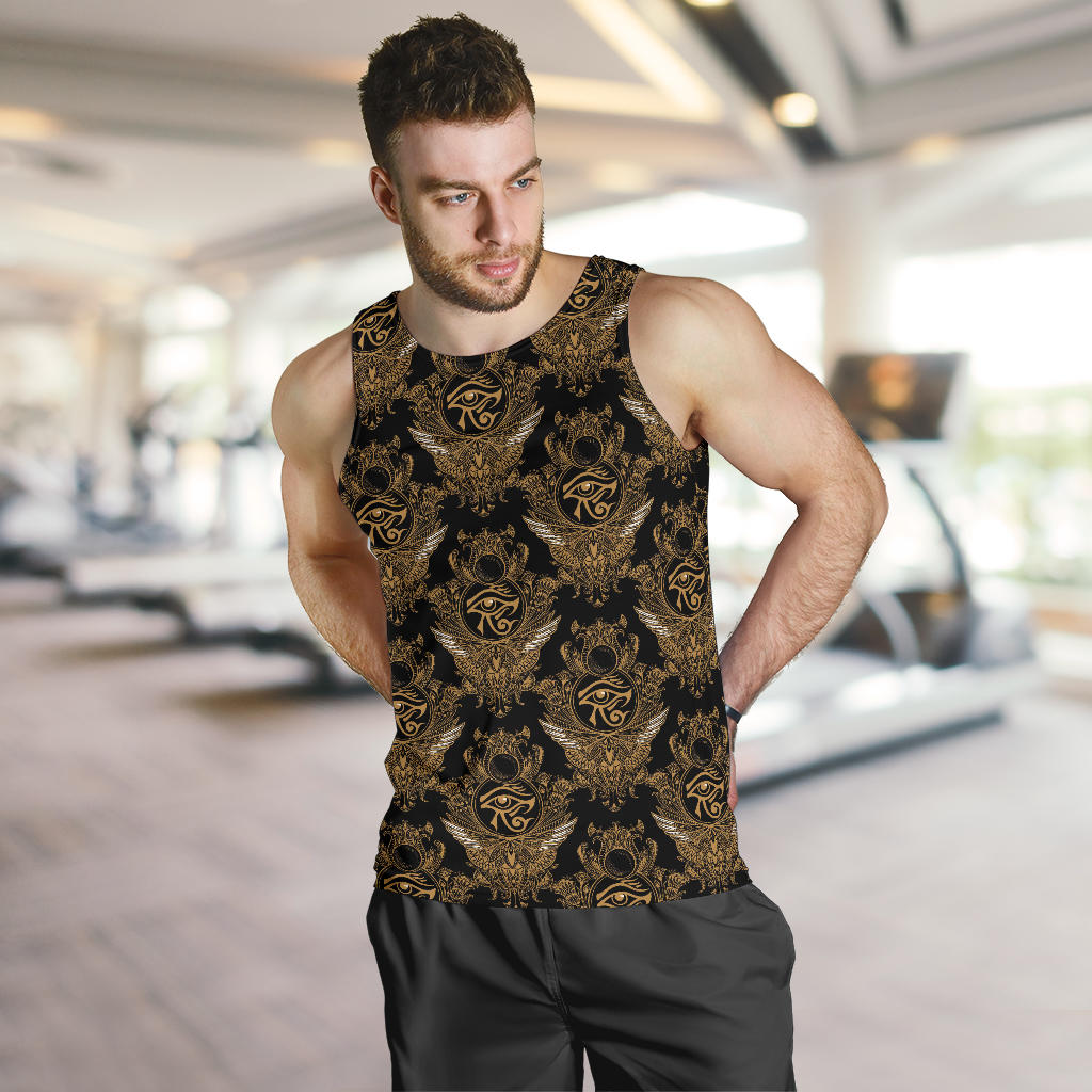 Eye of Horus Mandala Style Men Tank Top