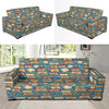 Book Pattern Print Design 03 Sofa Slipcover