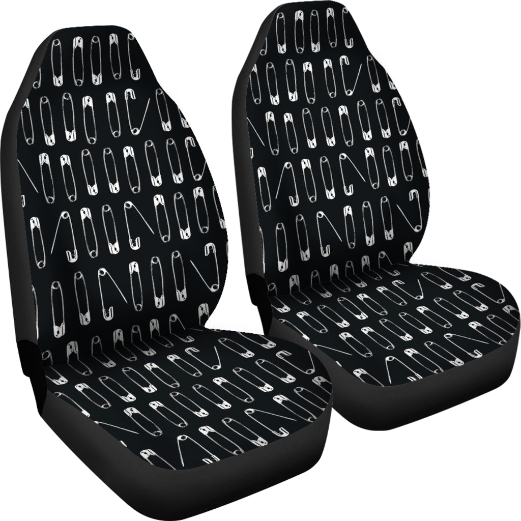 Safety Pin Print Design LKS302 Car Seat Covers