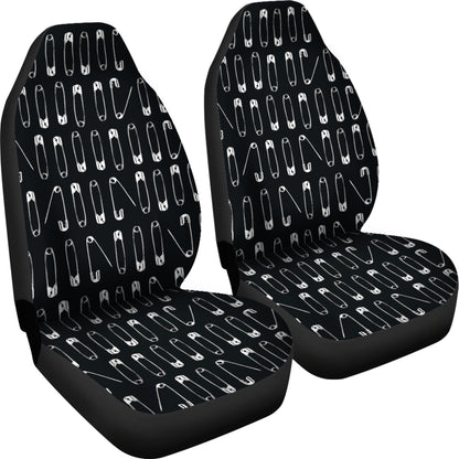 Safety Pin Print Design LKS302 Car Seat Covers