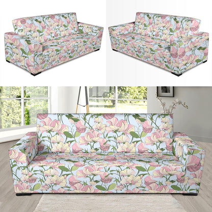 Sweet Pea Print Design LKS304 Sofa Slipcover