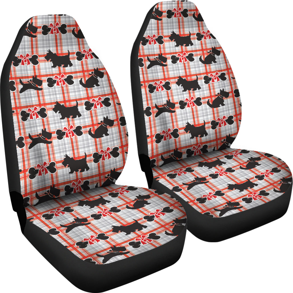 Scottish Terriers Print Design LKS3014 Car Seat Covers