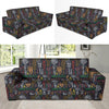 Barbecue Pattern Print Design 03 Sofa Slipcover