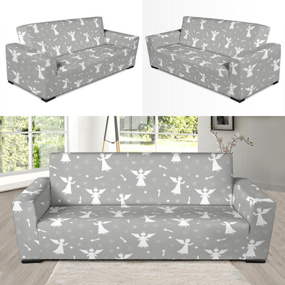 Angel Pattern Print Design 03 Sofa Slipcover