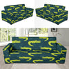 Alligator Pattern Print Design 03 Sofa Slipcover