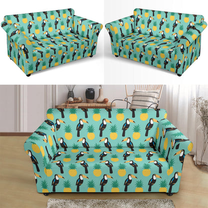 Toucan Print Design LKS301 Loveseat Couch Slipcover