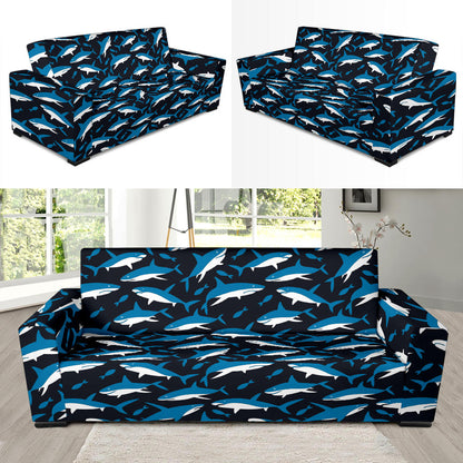 Shark Print Design LKS303 Sofa Slipcover