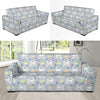 Maltese Pattern Print Design 04 Sofa Slipcover