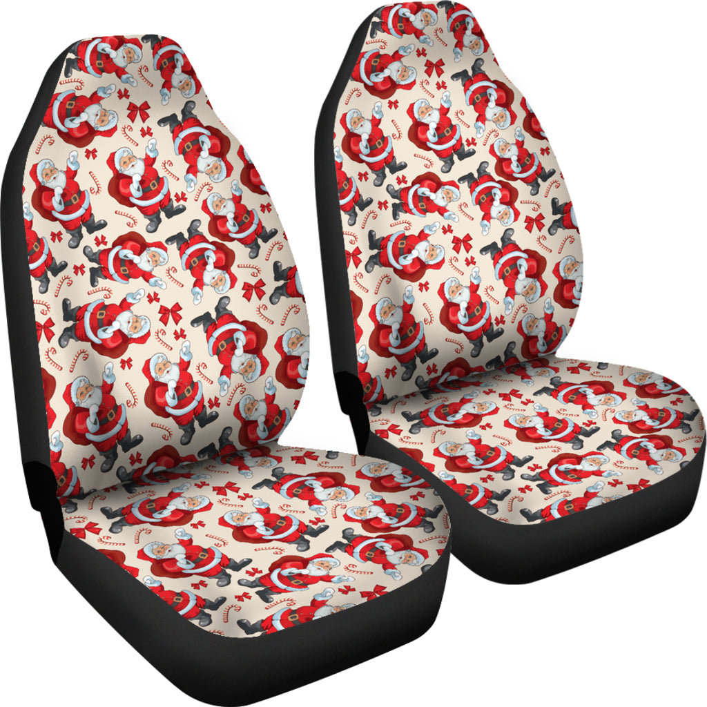 Santa Christmas Themed Print Design LKS302 Car Seat Covers