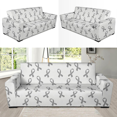 Brain cancer Pattern Print Design 01 Sofa Slipcover