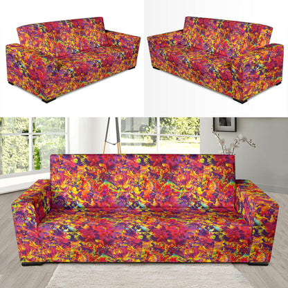Splatter Print Design LKS303 Sofa Slipcover