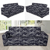 Mountain bike Pattern Print Design 02 Sofa Slipcover