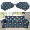 Aquarius Zodiac Pattern Print Design 03 Sofa Slipcover