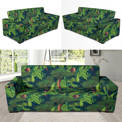 Rainforest Pattern Print Design A01 Sofa Slipcover