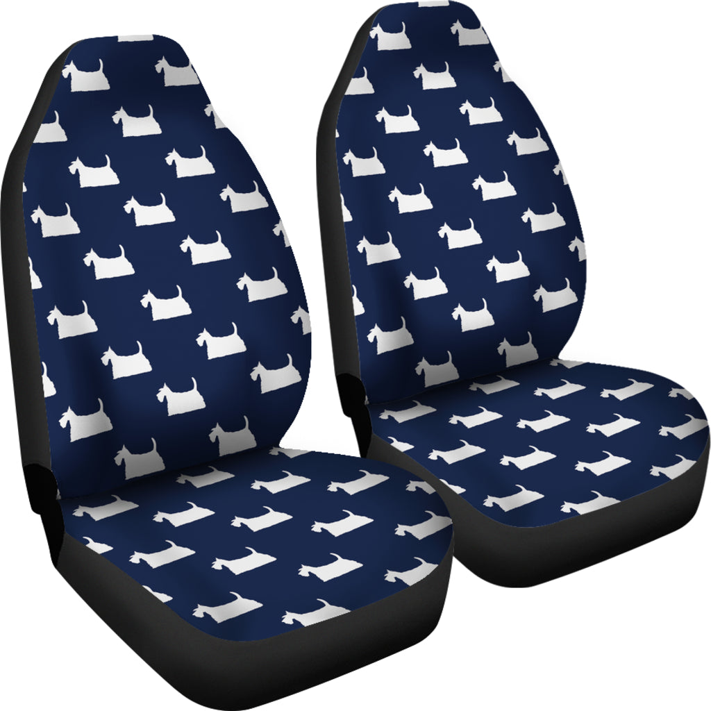 Scottish Terriers Print Design LKS303 Car Seat Covers
