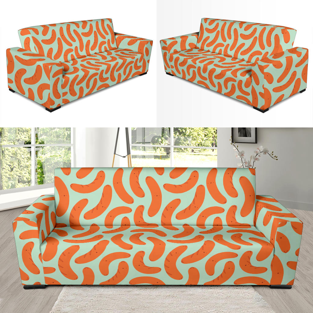 Sausage Print Design LKS304 Sofa Slipcover
