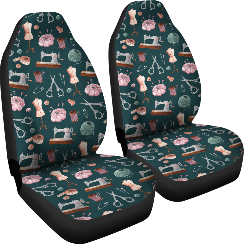Sewing Equipment Print Design LKS307 Car Seat Covers