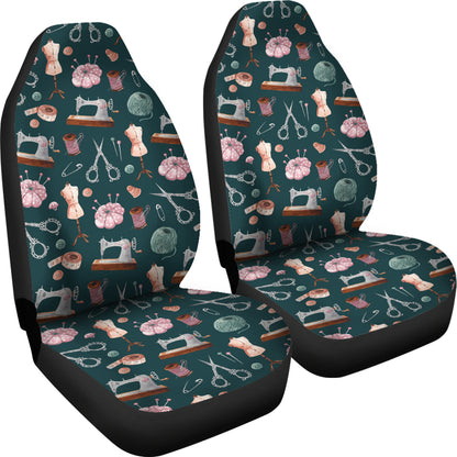 Sewing Equipment Print Design LKS307 Car Seat Covers