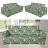 Birds Pattern Print Design 07 Sofa Slipcover