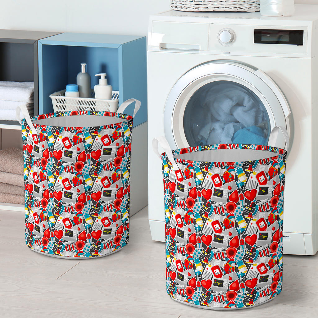 Phlebotomist Medical Themed Laundry Basket