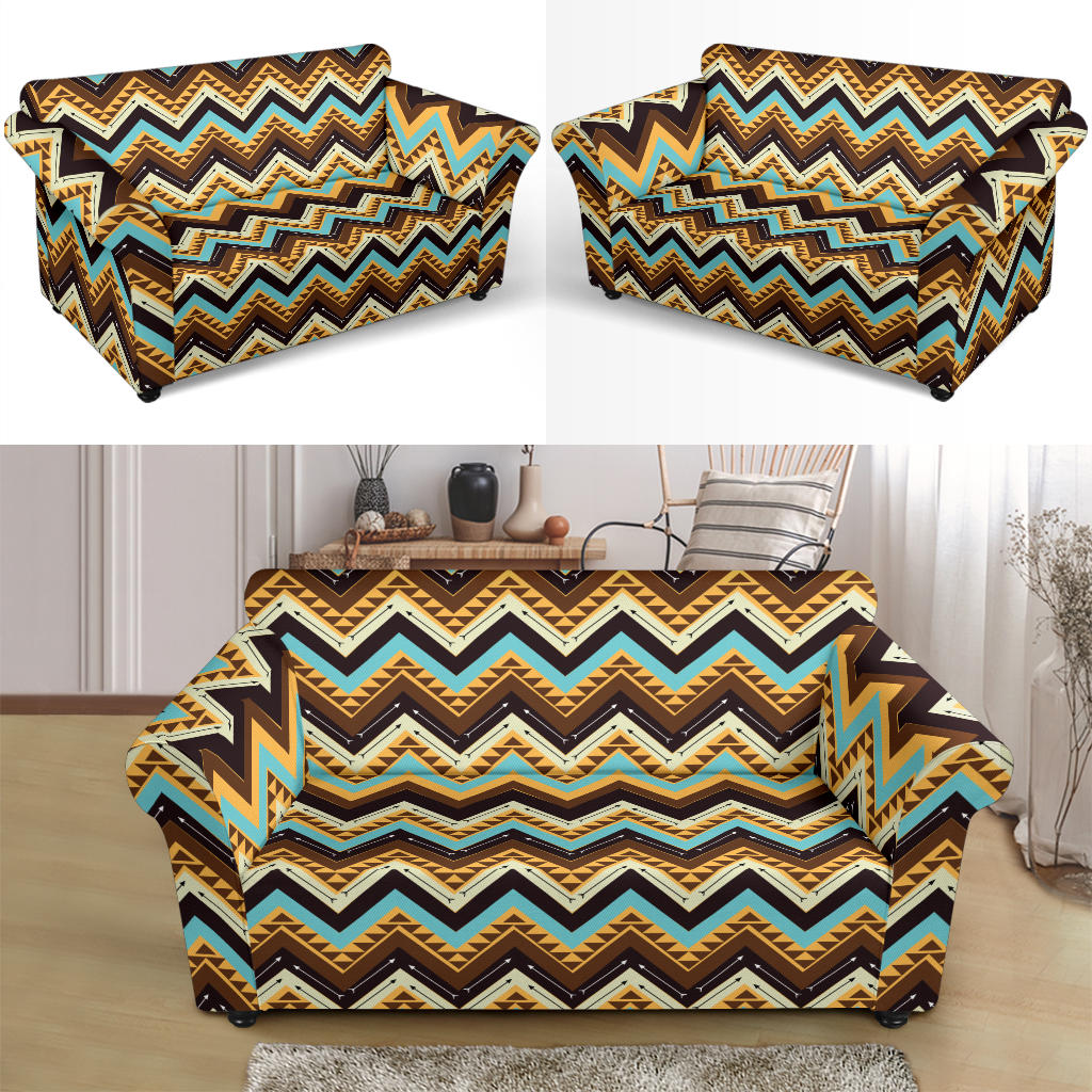 Southwest Pattern Print Design LKS301 Loveseat Couch Slipcover