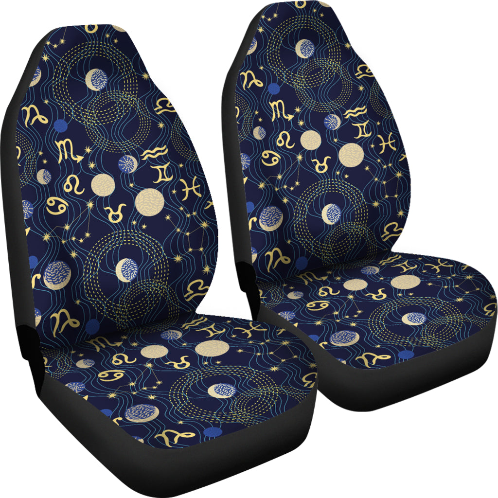 Zodiac Print Design LKS302 Car Seat Covers