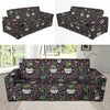 Cactus Pattern Print Design 03 Sofa Slipcover