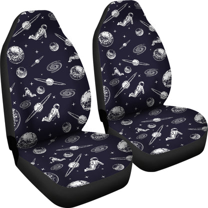 Space Astronaut Print Design LKS302 Car Seat Covers