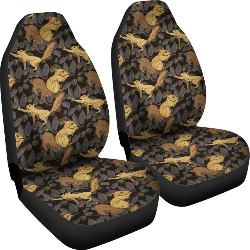 Squirrel Print Design LKS309 Car Seat Covers