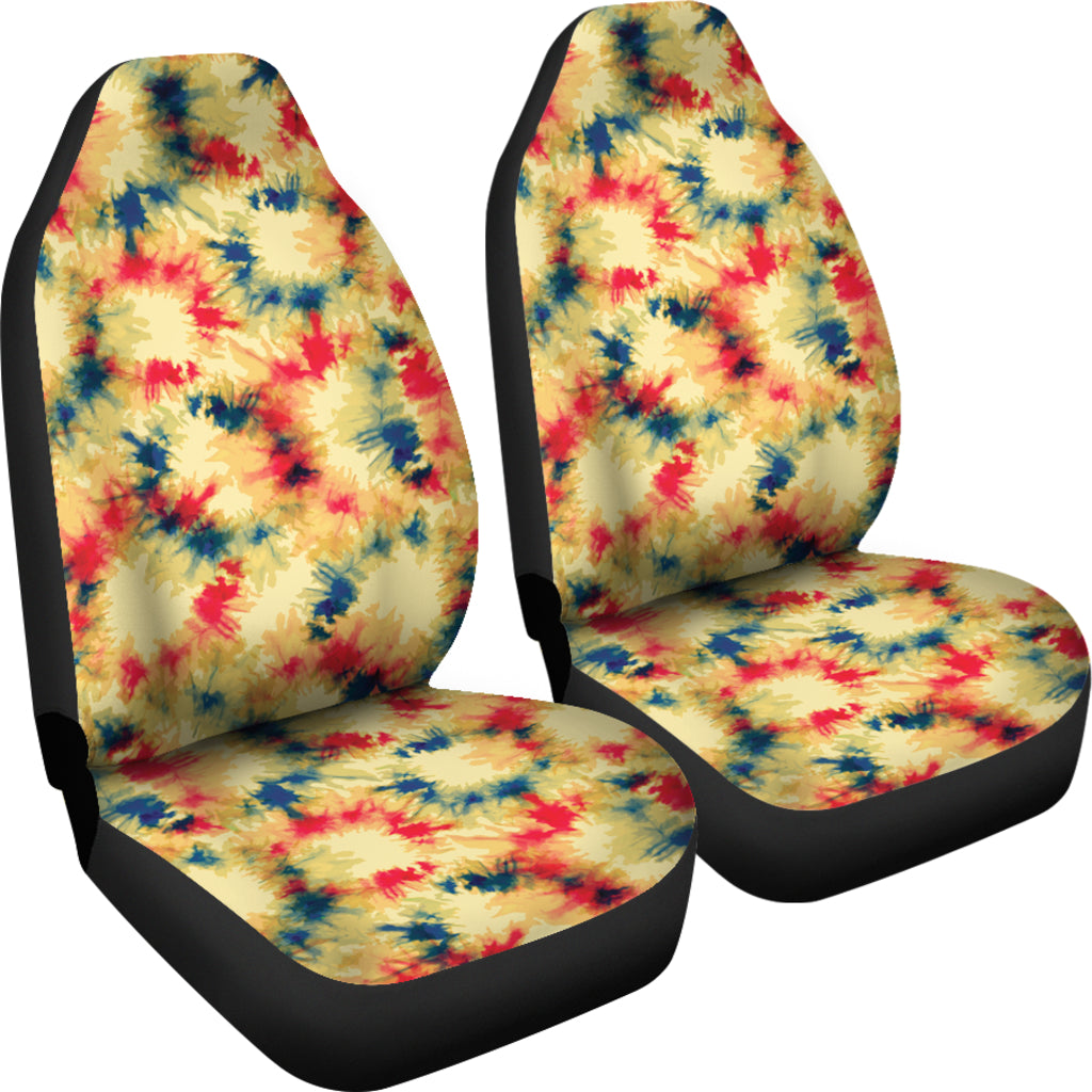 Tie Dye Print Design LKS302 Car Seat Covers